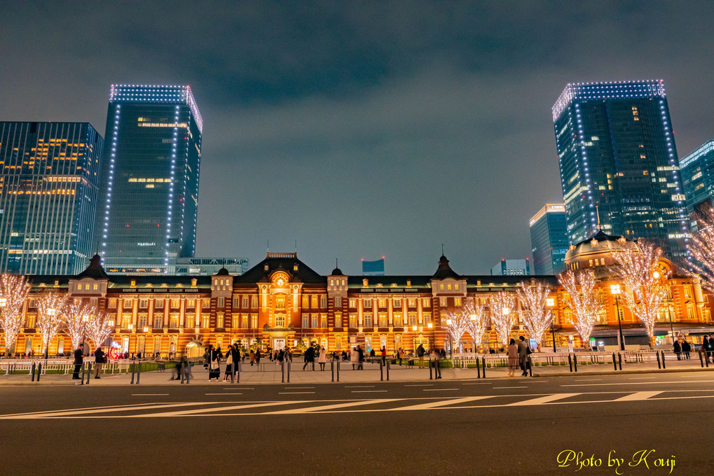東京駅を『まるく』眺める♬
