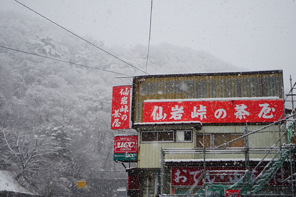 仙岩峠の冬