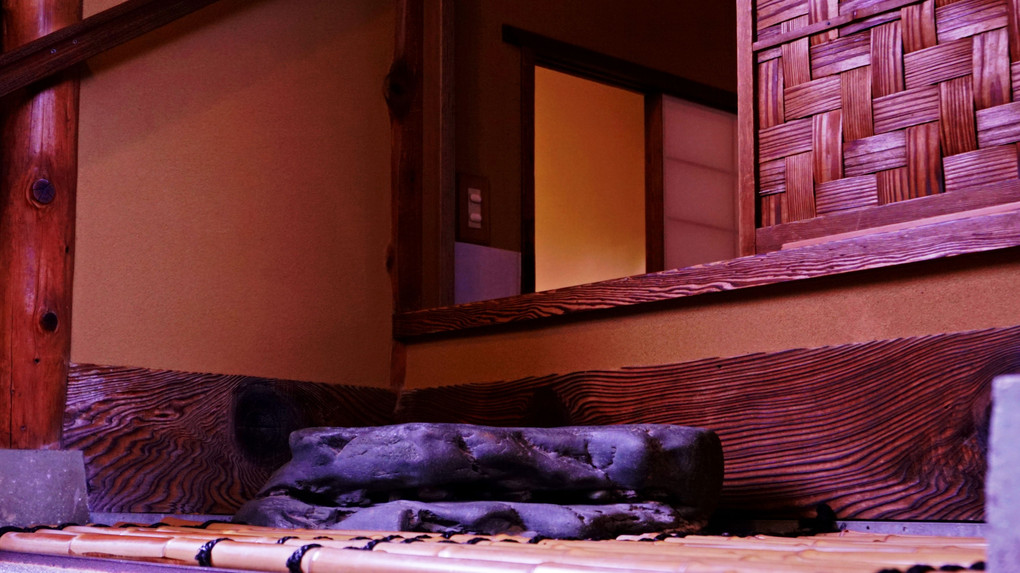 金沢　武家屋敷をしのんで "茶室への階段”