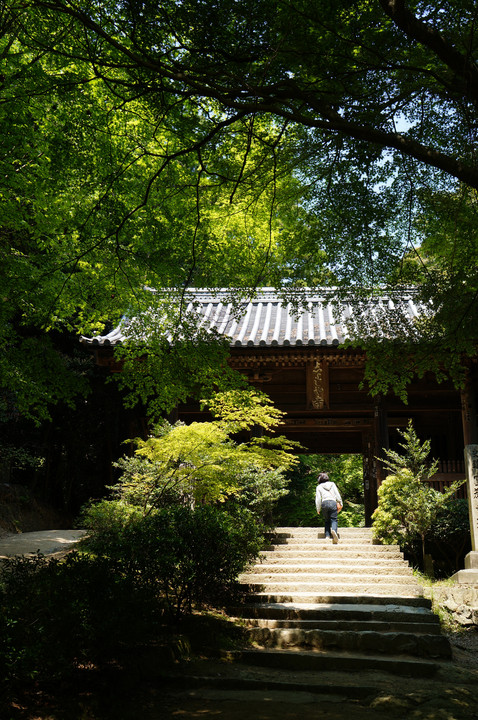 山寺への入り口