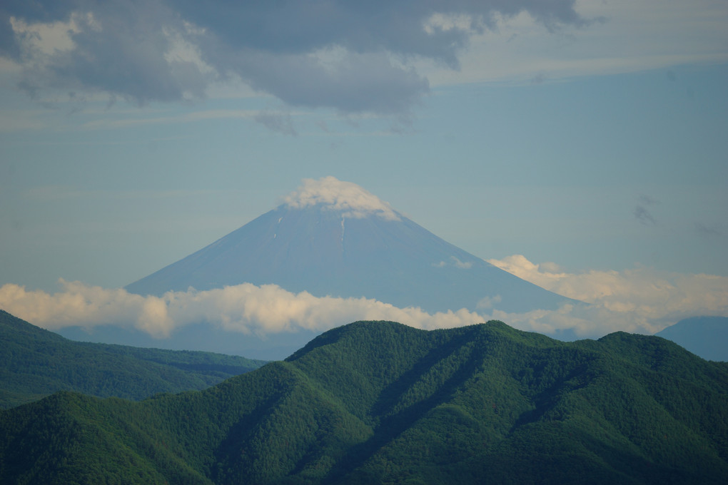 清里から見た富士山