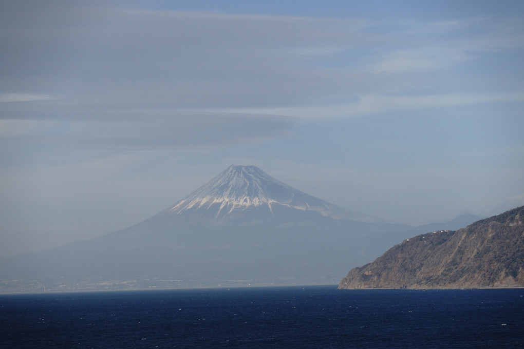 西伊豆から見た富士山