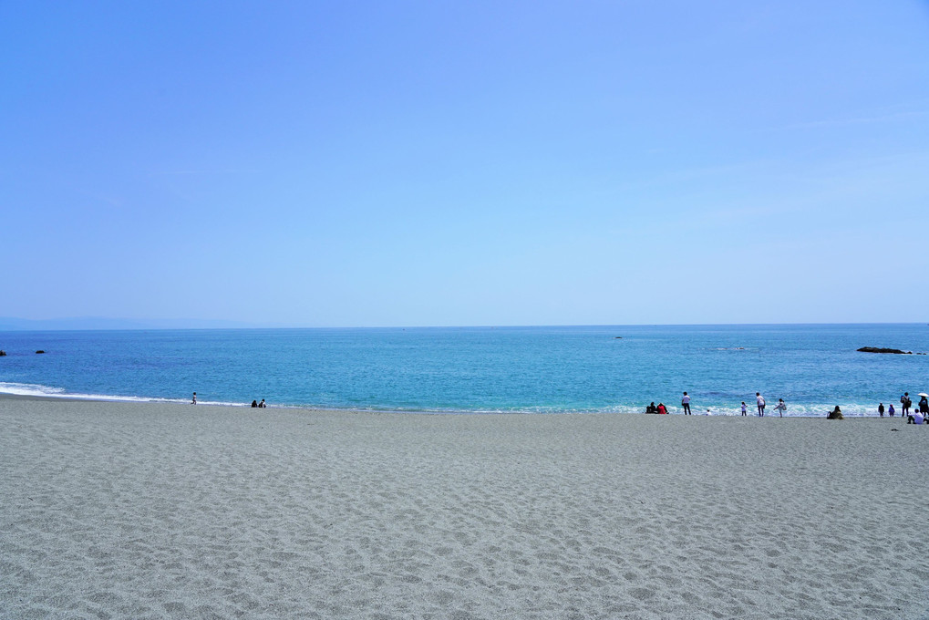 高知・桂浜の海