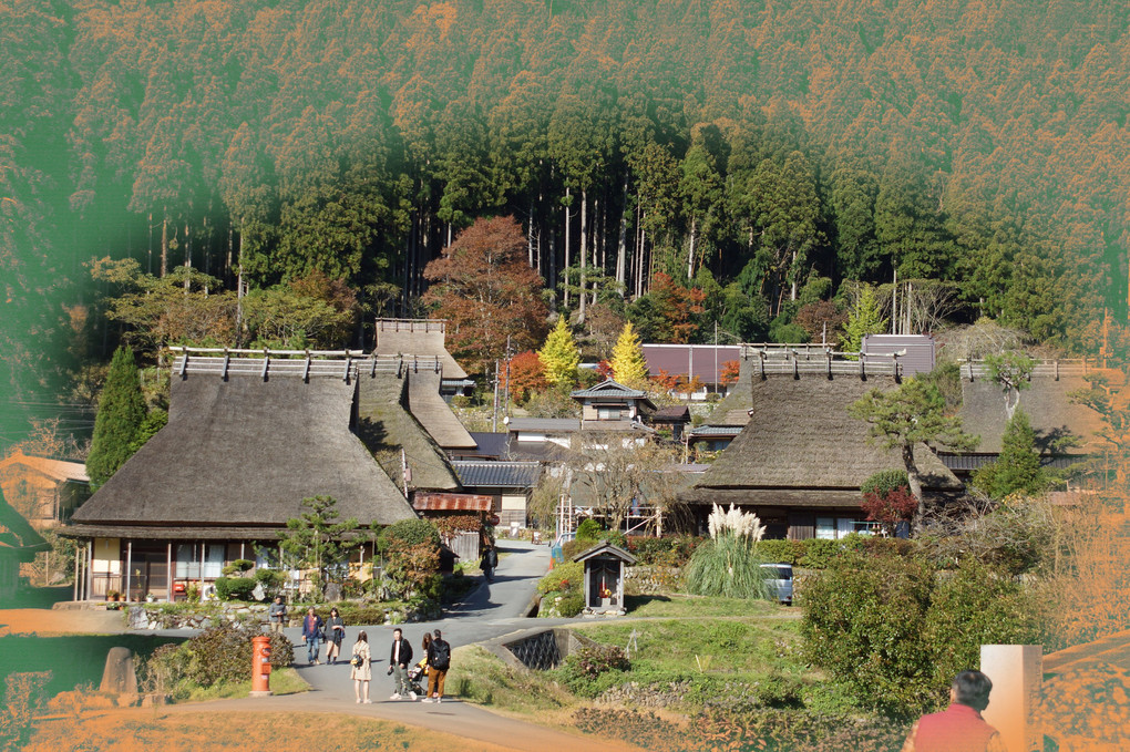 京都、美山の里、四景、蔵出しやで～～