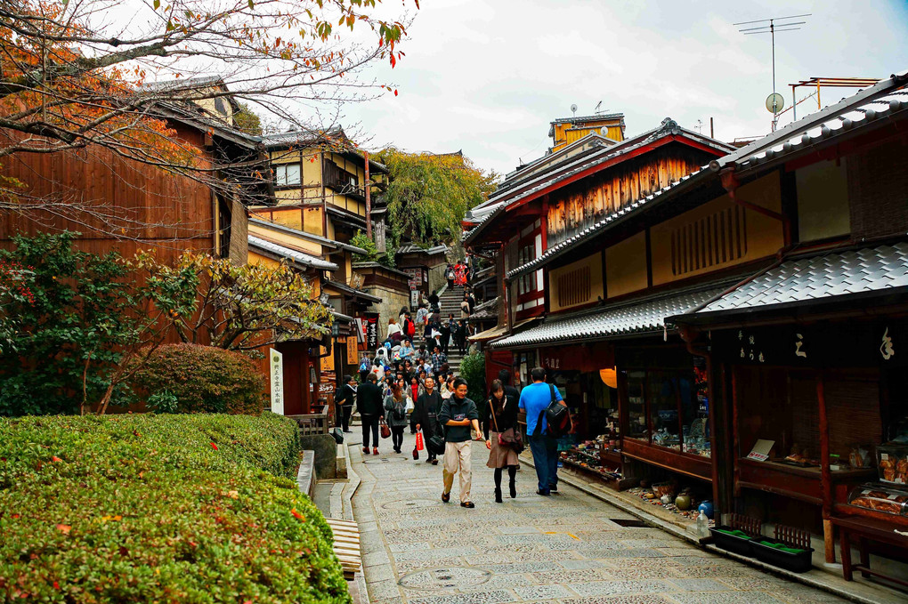 京都、町歩き、三景、