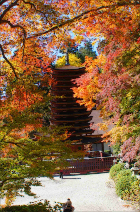 奈良、談山神社三景、