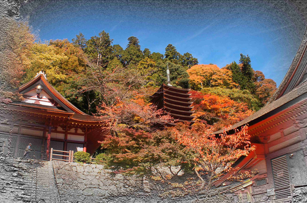 奈良、多武峰、談山神社、秋の舞、