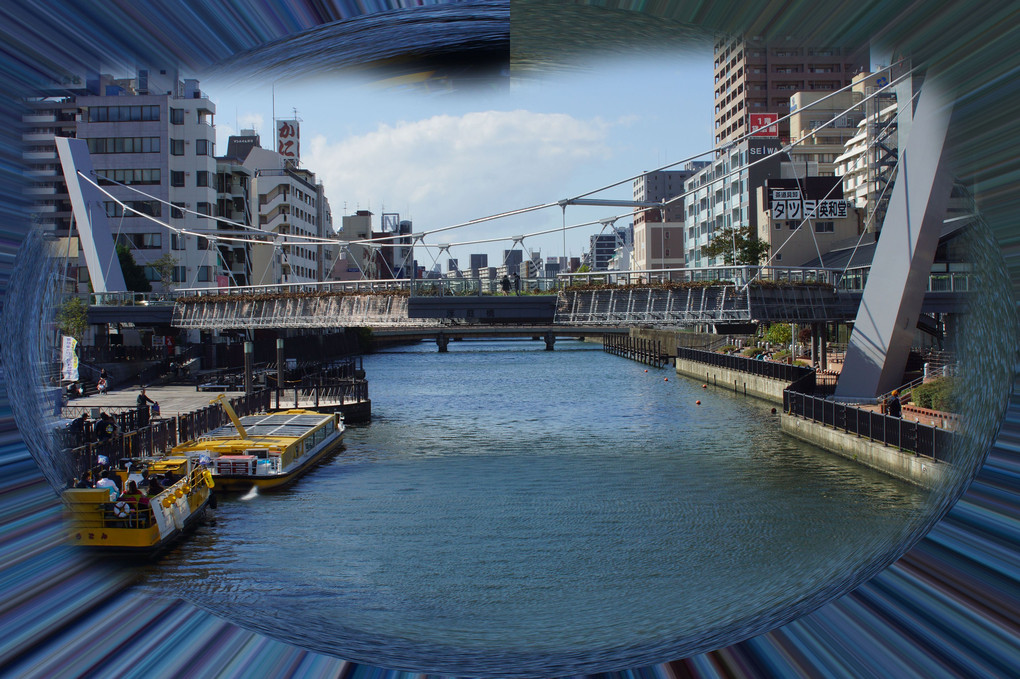 大阪街ブラ、四景、街を歩いて、写真撮りまくり、