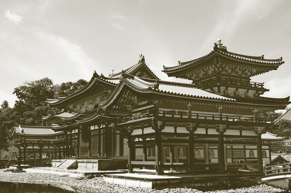 宇治平等院、四景、蔵出しです。