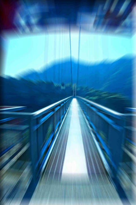 和歌山、山の吊り橋三景、