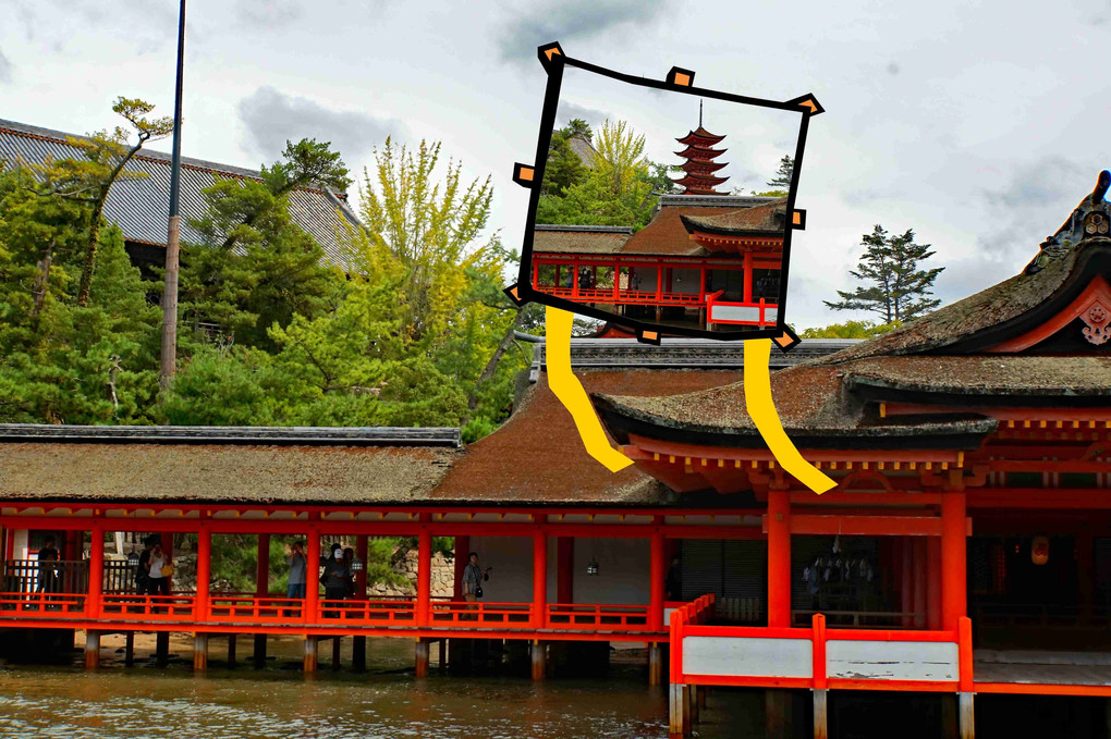 厳島神社、三景、蔵出しでっせ～素晴らしいな～～