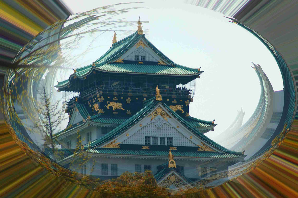 大阪城、ぶらり三景、