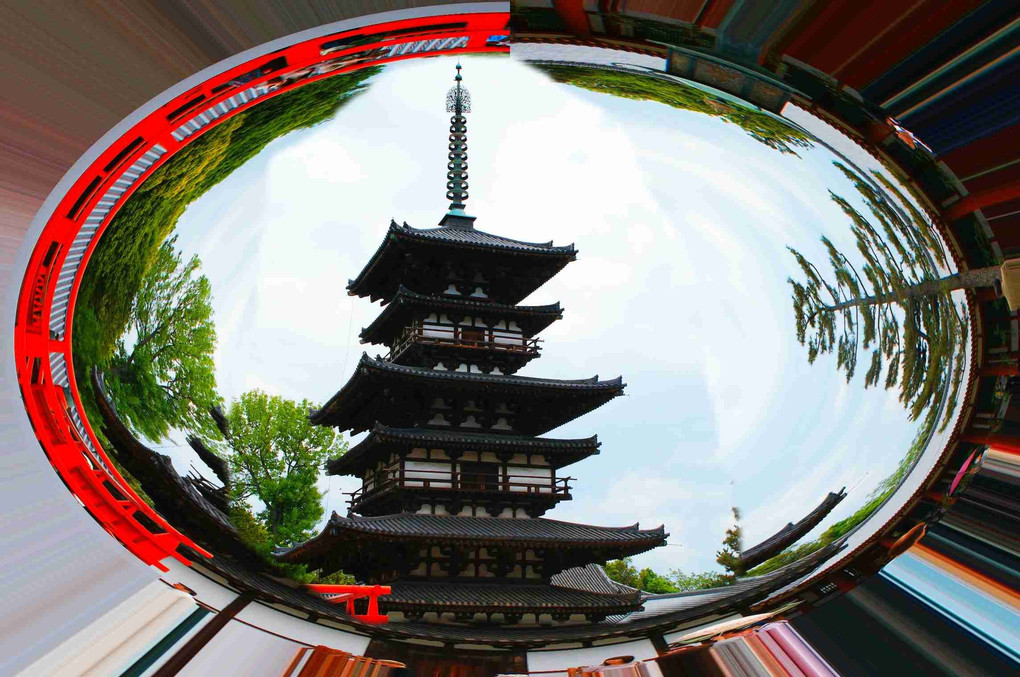 奈良、ぶらり薬師寺、撮り歩き三景。
