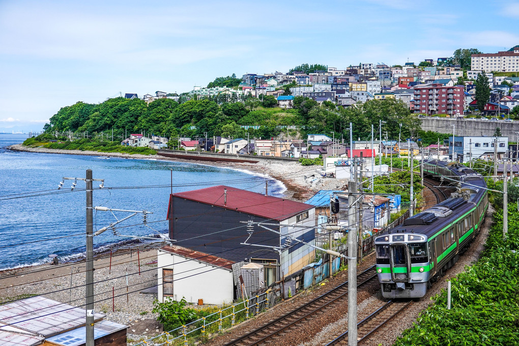 美しい海岸線