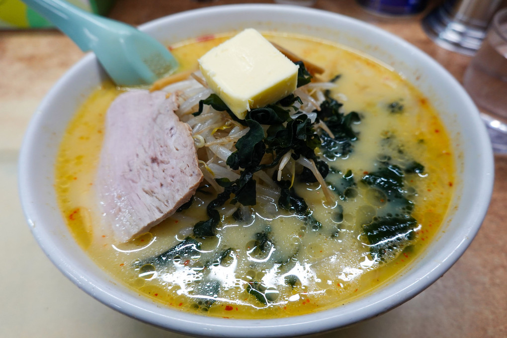 大湊海自カレー+味噌カレー牛乳ラーメン