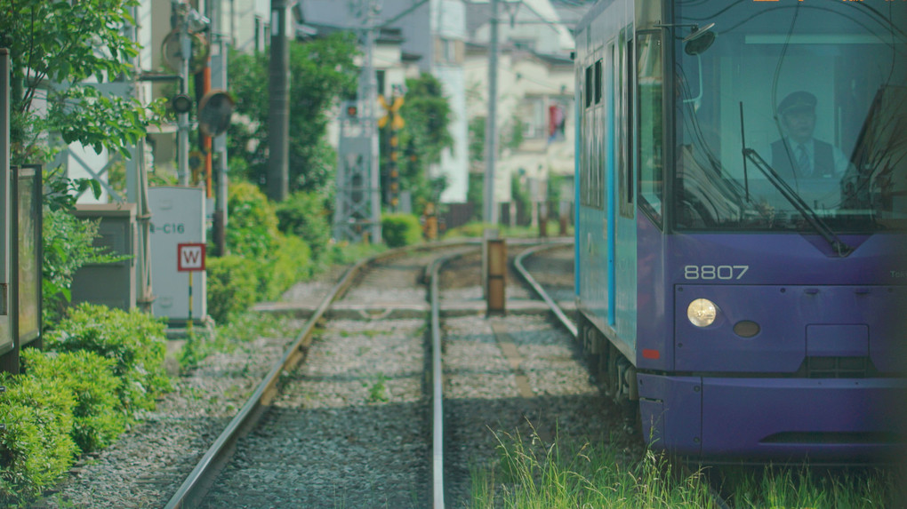ゆる鉄で　時間もゆるゆる　小旅行　　#都電荒川線#