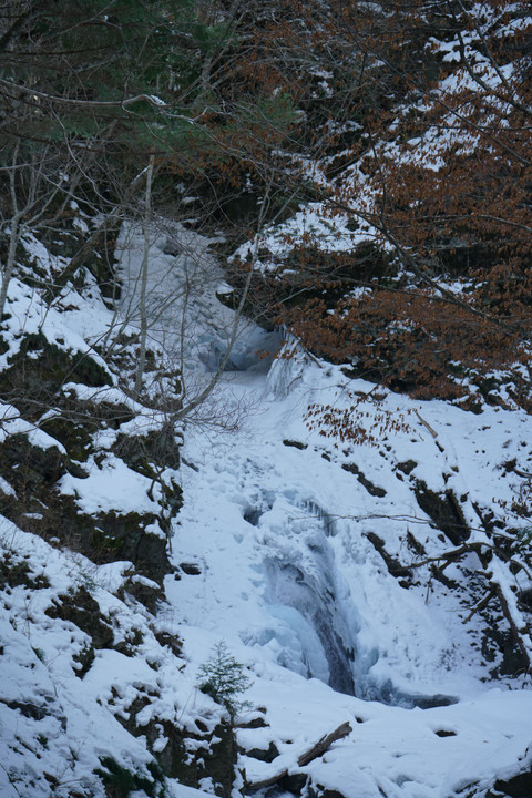 三級の滝氷瀑