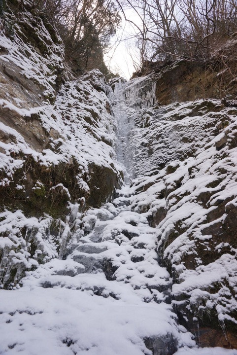 女陰の滝氷瀑