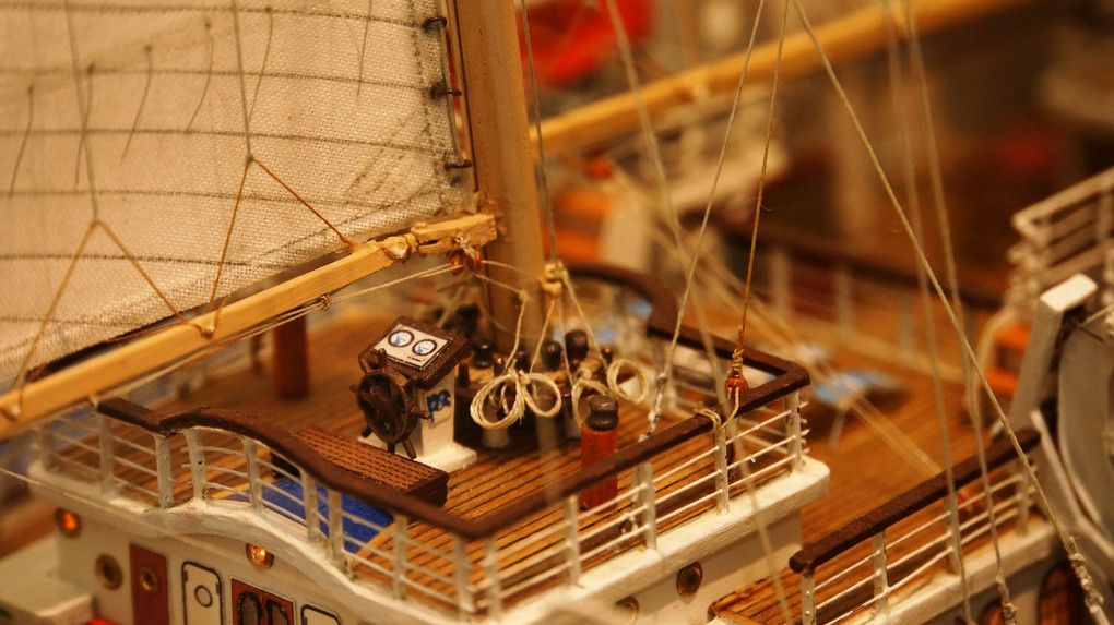 ザ・ロープ帆船模型展ーーすごい！！