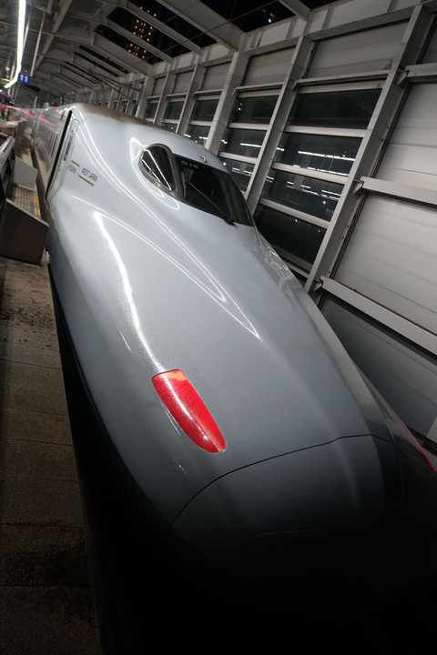 鹿児島についた！九州新幹線、初乗車！