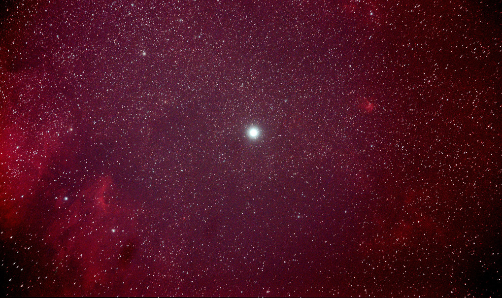 白鳥座サドル周辺の星雲
