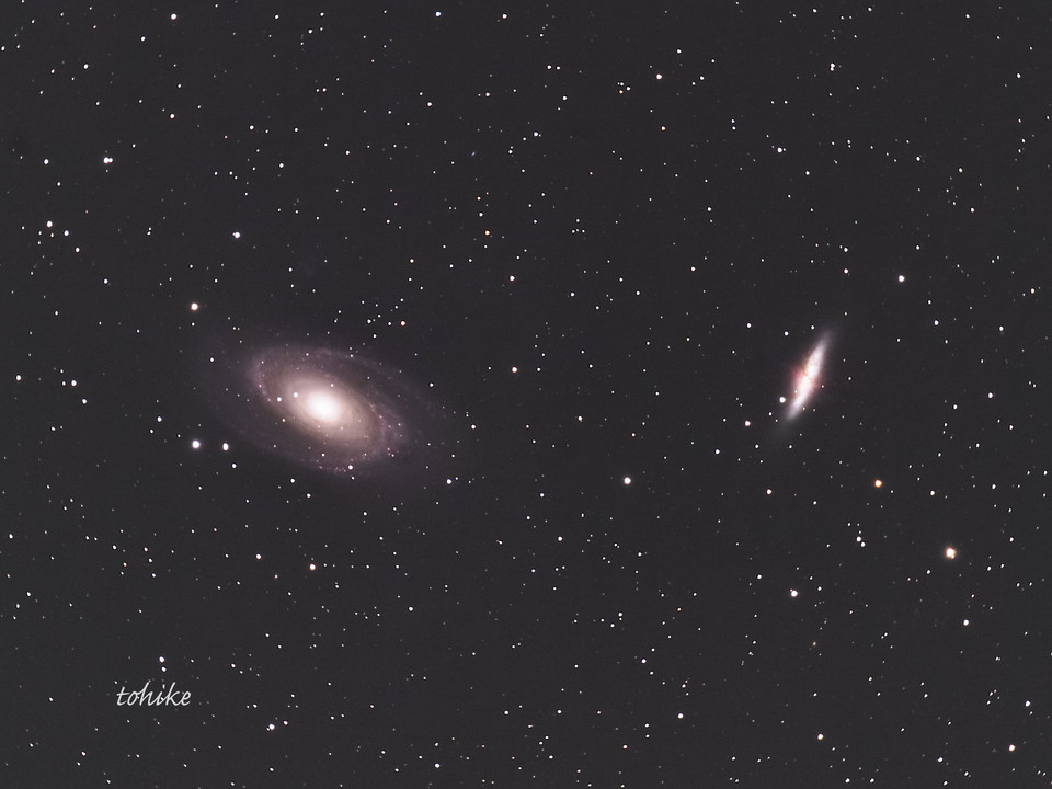 M81&M82～おおぐま座付近