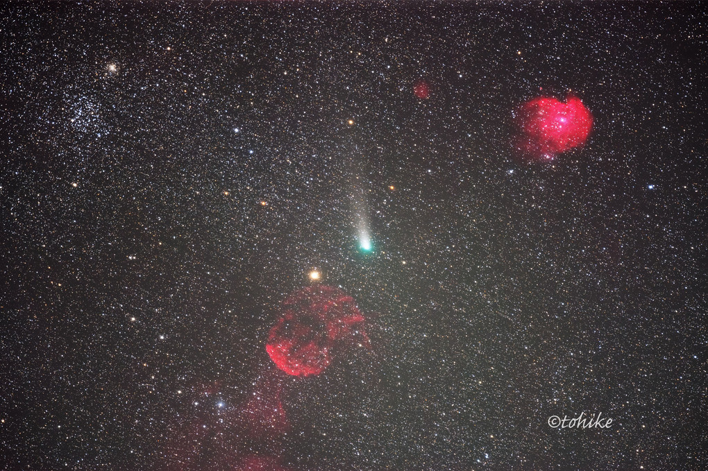 ☆＝ジャコビニ・ツィナー彗星(21P)