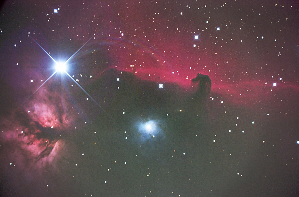 反射望遠鏡で撮る～馬頭＆燃える木星雲