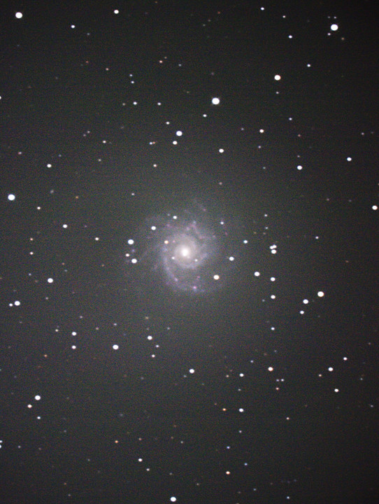 反射望遠鏡で撮る～M74（フェイスオン銀河）