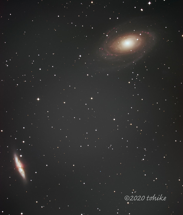 【新春第二弾】☆M81&M82～ボーデの銀河、葉巻銀河☆