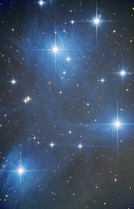 ☆1月のソラさんぽ５～プレアデス星団 M45