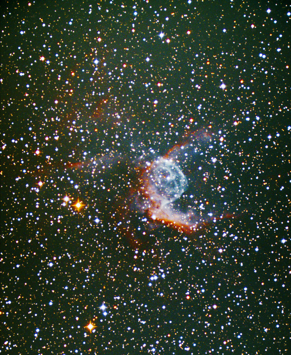 ☆2月のソラさんぽ３～トールのかぶと星雲 NGC2359