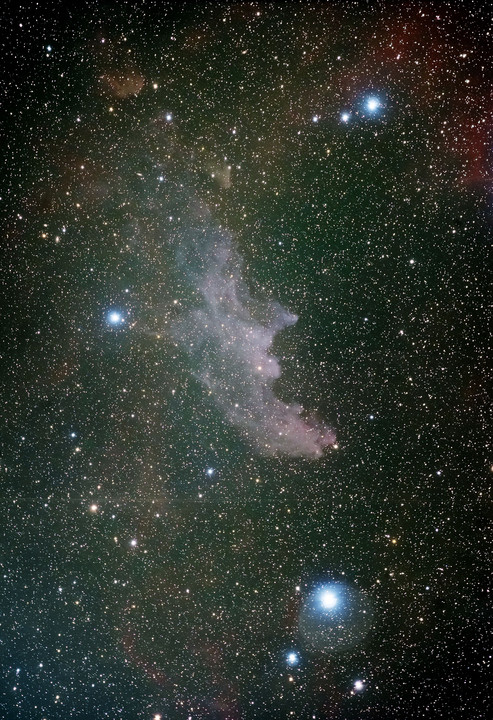 ☆10月のソラさんぽ６～魔女の横顔星雲 IC2118