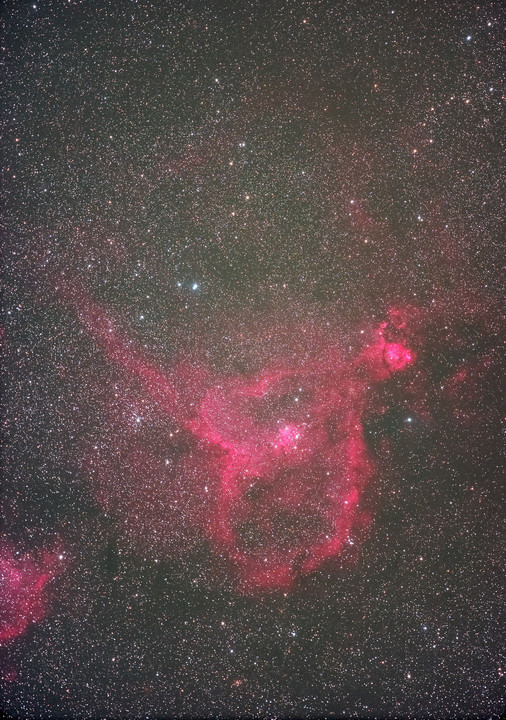 ☆11月のソラさんぽ３～ハート星雲 IC1805