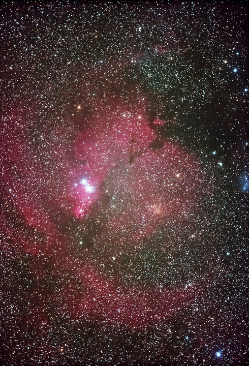 ☆11月のソラさんぽ５～クリスマス星団とコーン星雲 NGC2264