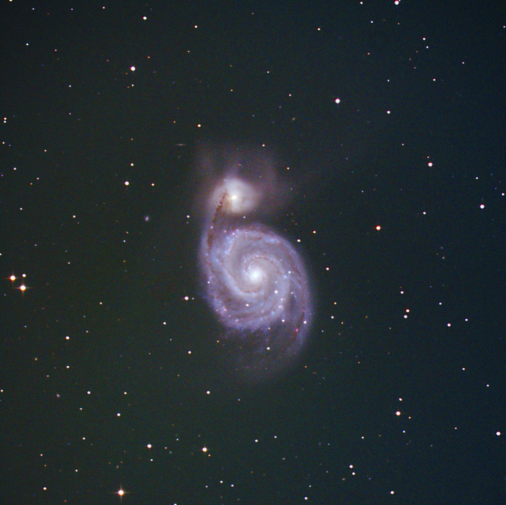 【完成版】子持ち銀河 M51