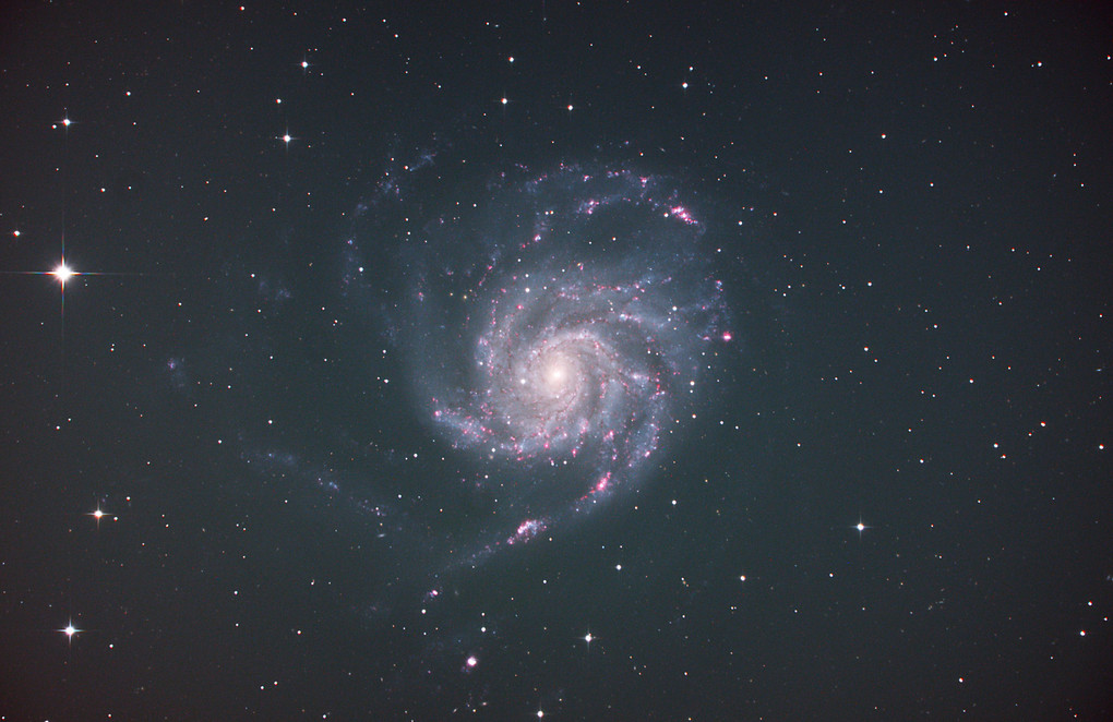☆3月のソラさんぽ６～回転花火銀河 M101