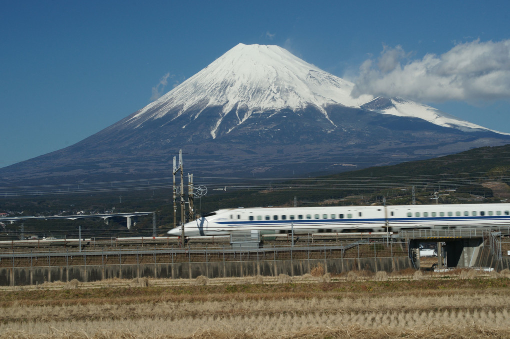 富士と新幹線