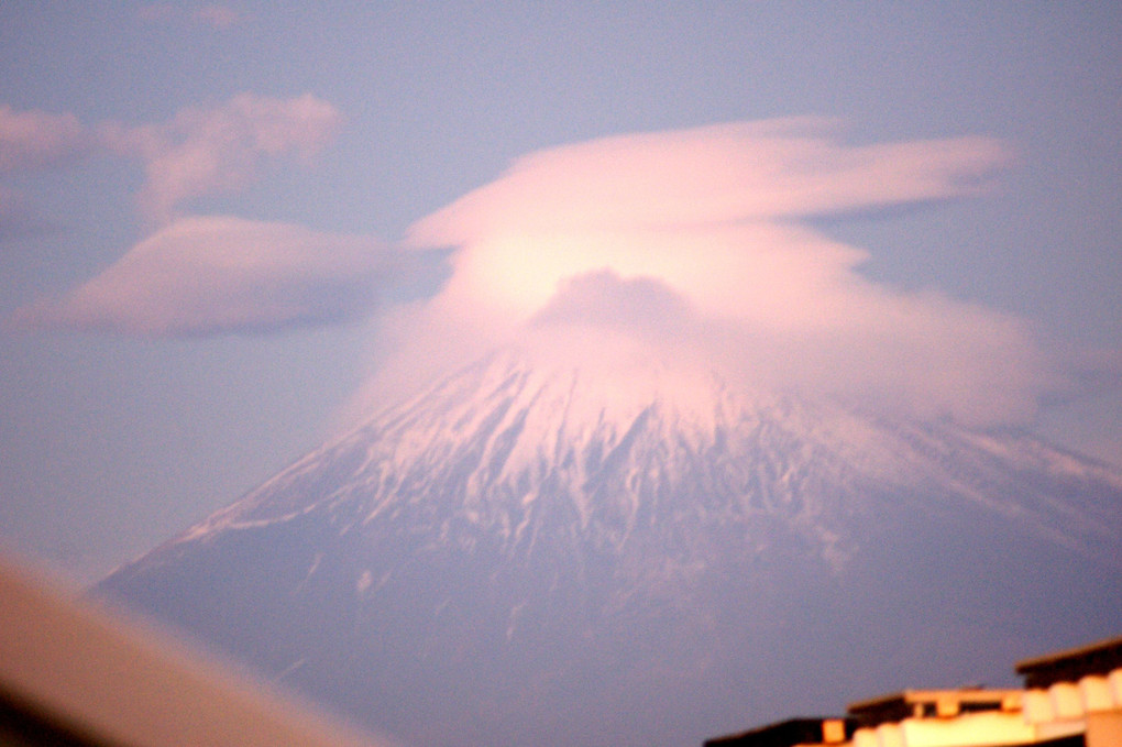 富士山の半日（日の出から昼まで）