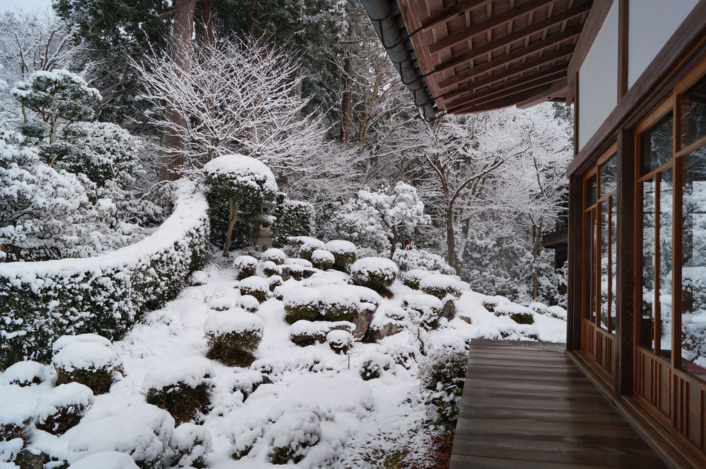 雪の三千院