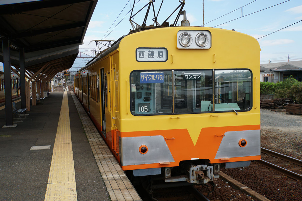 三岐鉄道の電車