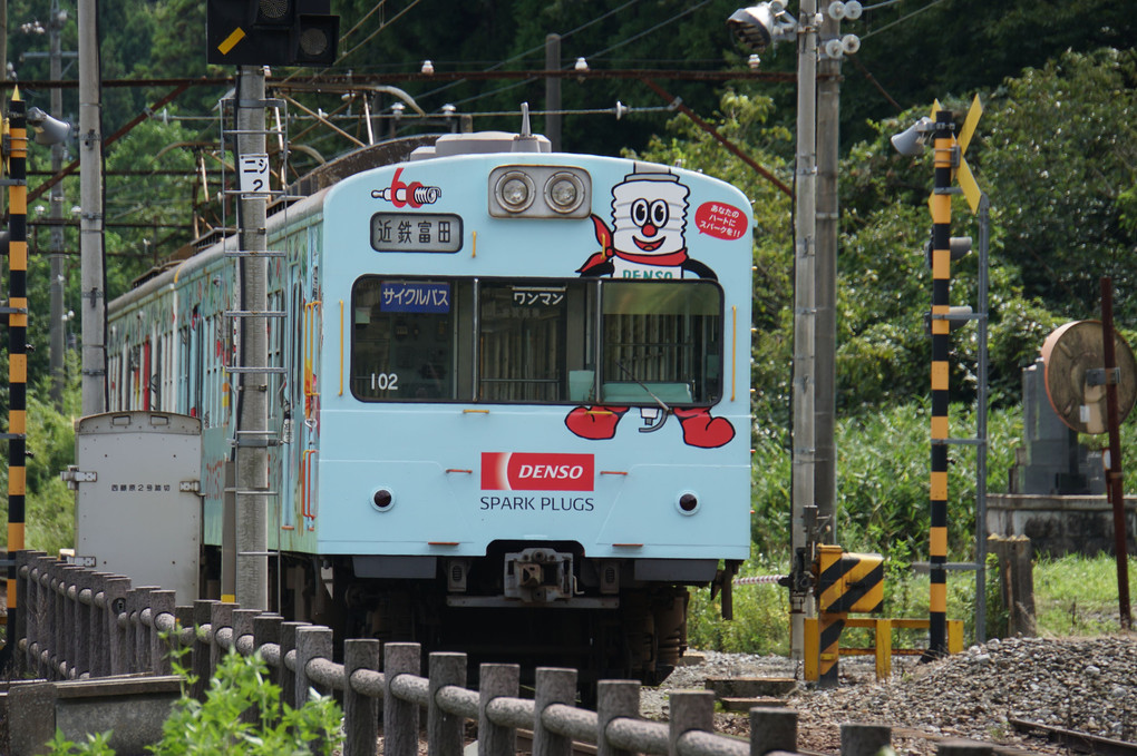 三岐鉄道の電車