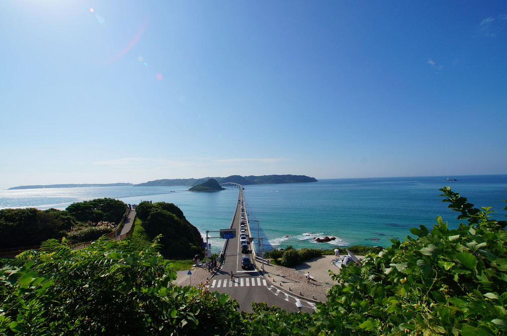 角島大橋を散策