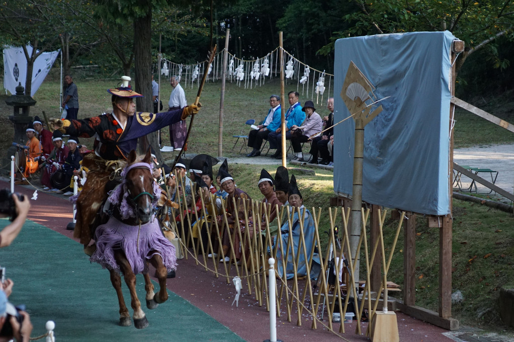 飯盛神社の流鏑馬