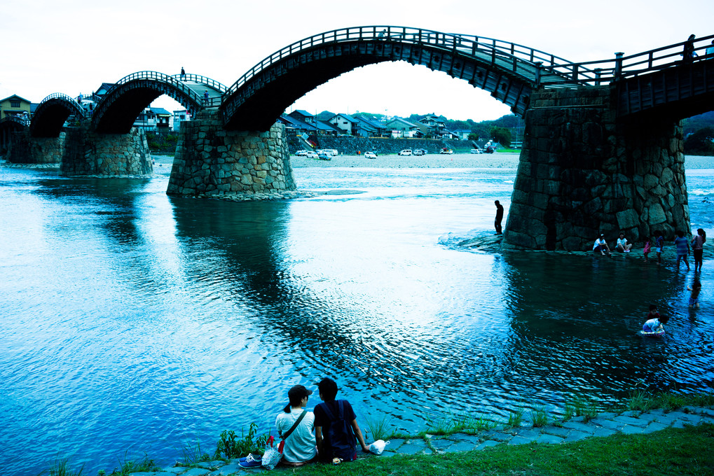 夏の一日～錦帯橋～