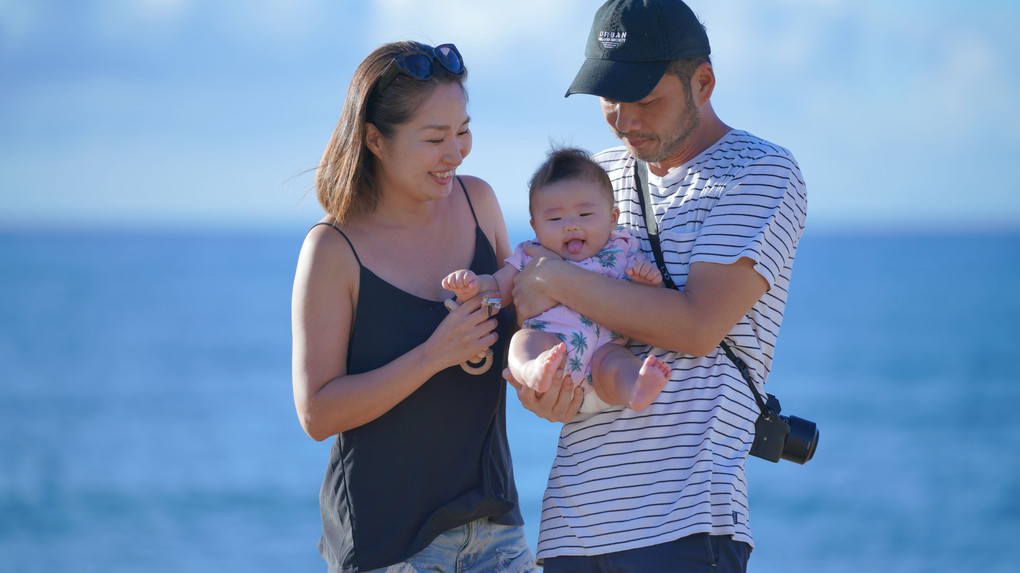 愛を込めて家族写真を　in Hawaii