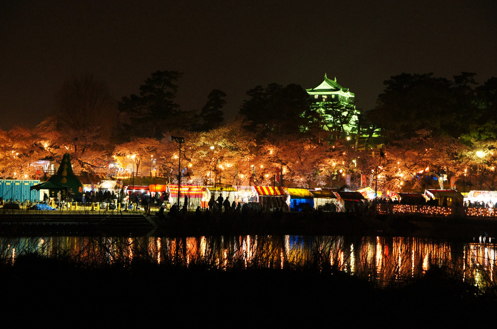 岡崎城の桜祭り