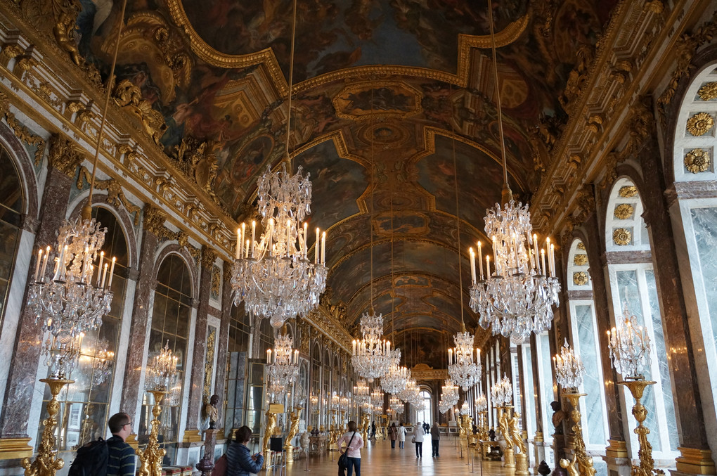 鏡の間＠ヴェルサイユ宮殿