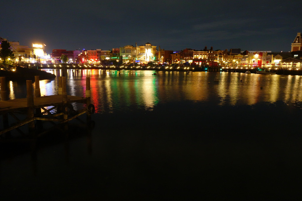 ユニバの夜景