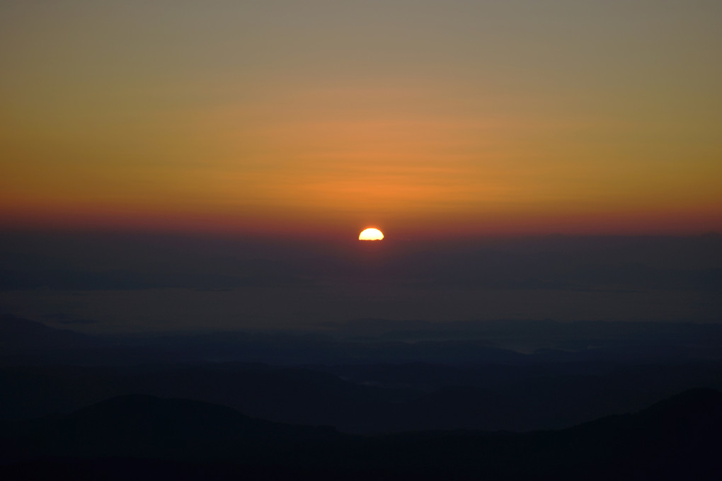 栗駒山より～日の出～